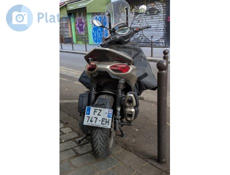 FZ-747-EH, Piaggio Beverly