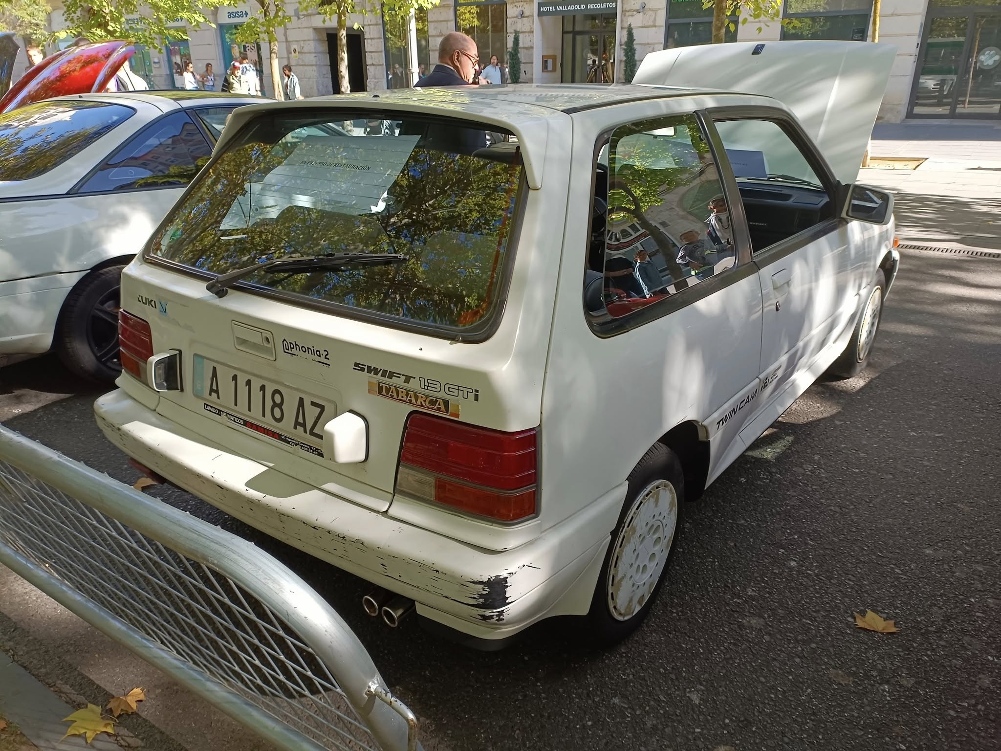 A 1118 AZ, Suzuki Swift 1st gen 3-door Hatch (SA), 1983–1989