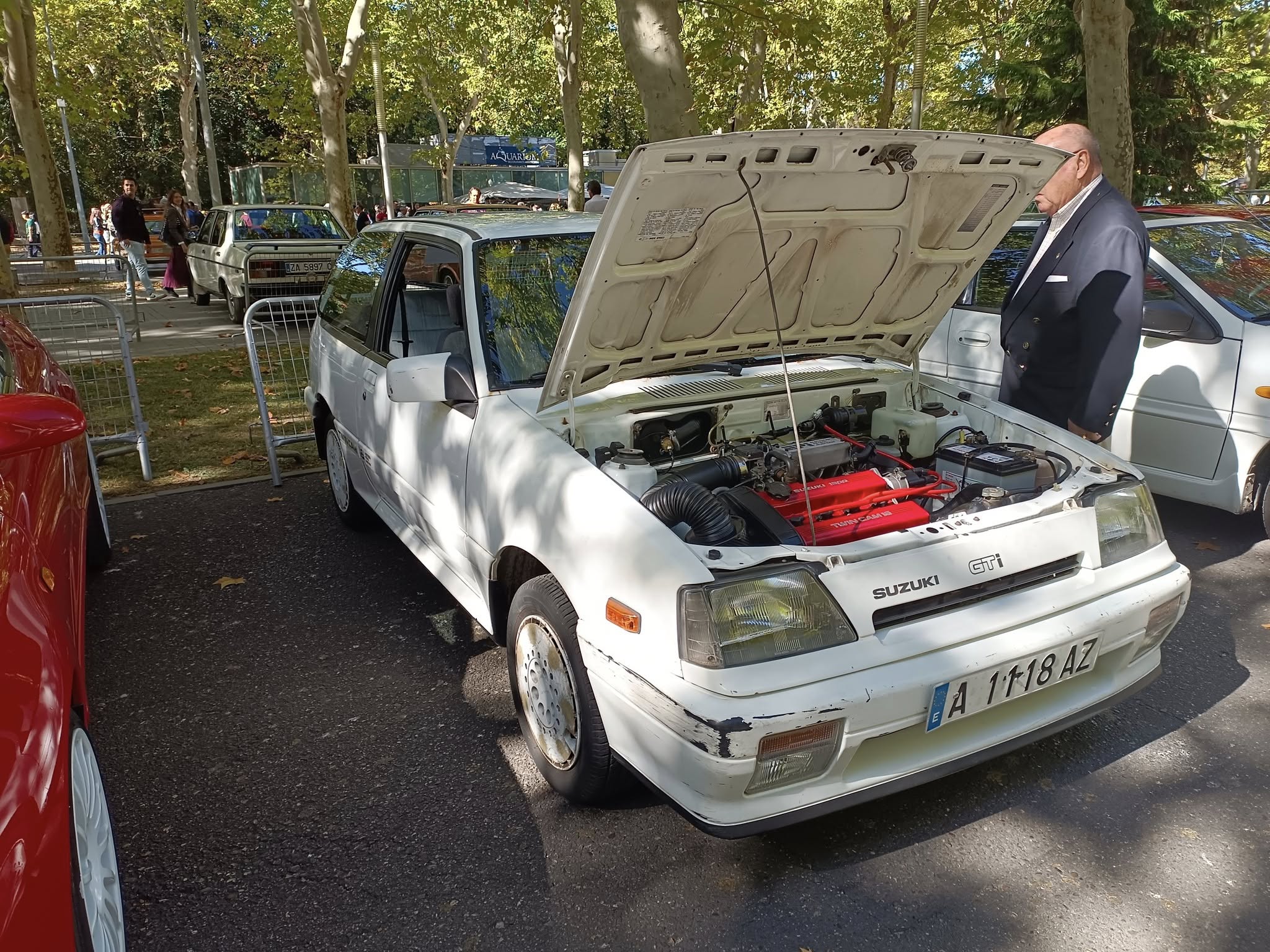 A 1118 AZ, Suzuki Swift 1st gen 3-door Hatch (SA), 1983–1989