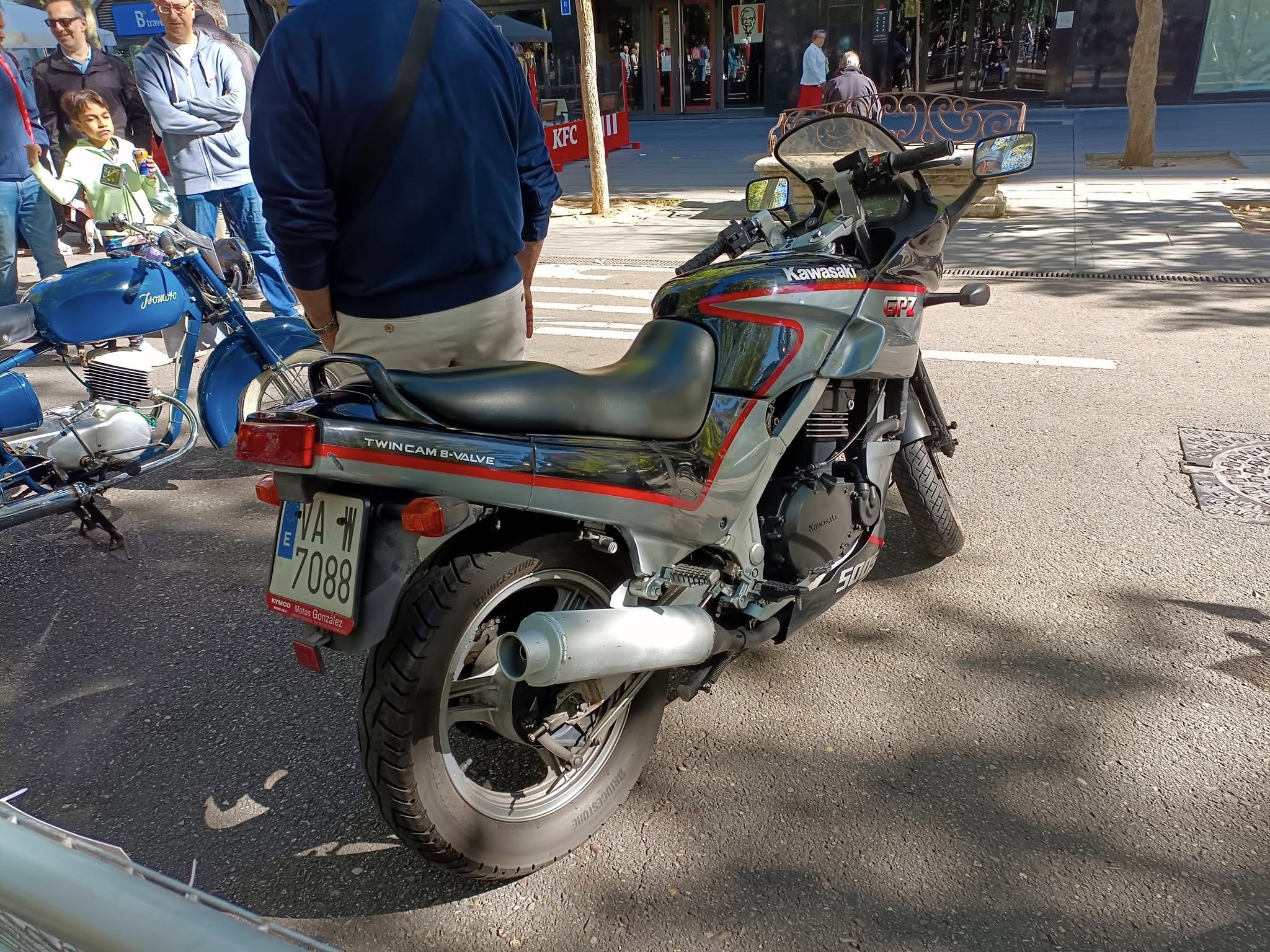 VA 7088 W, Kawasaki Ninja 500 / EX500 / GPZ500 