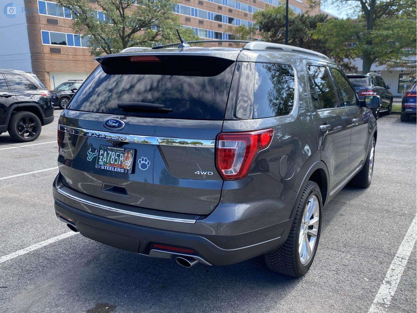 P/Z A785P, Ford Explorer 5th gen (U502), facelift, 2015–2020