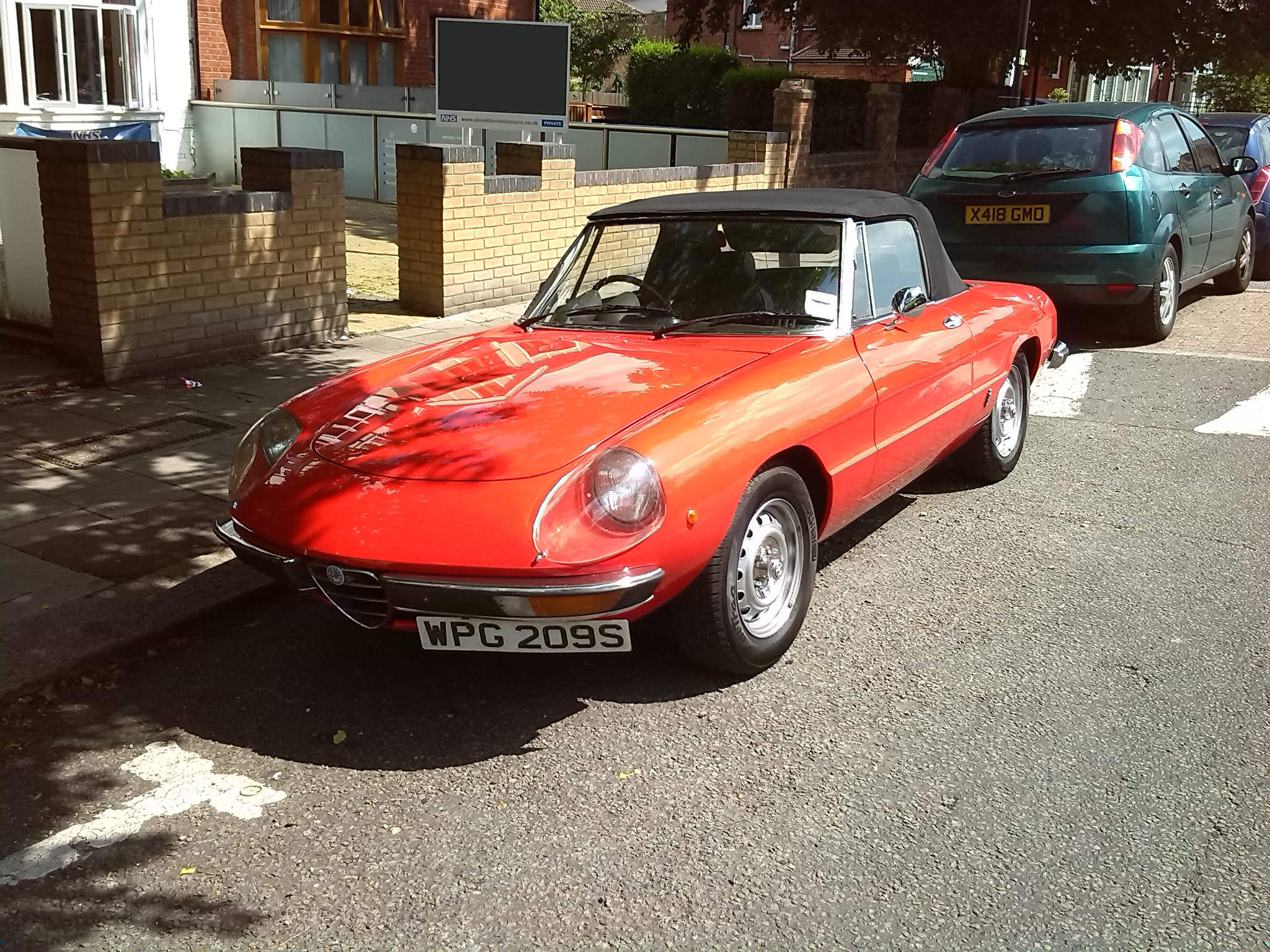 WPG209S, Alfa Romeo 2000 2nd gen Spider Veloce (105/115), 1971–1975