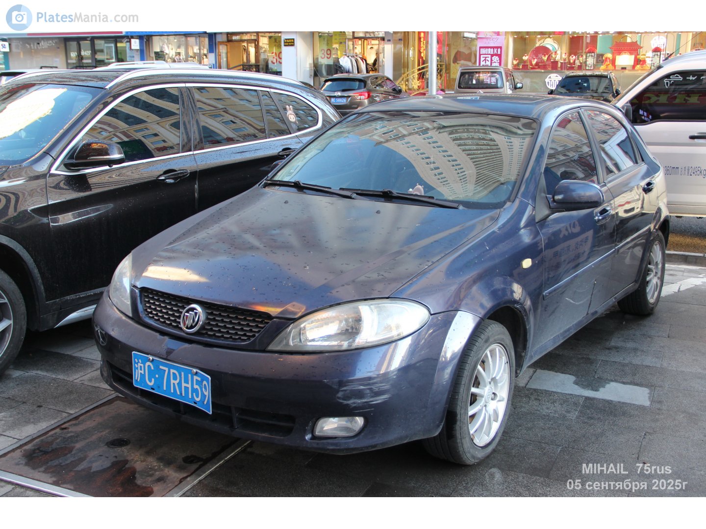 沪C·7RH59, Buick Excelle 1st gen HRV Hatch (J200; CN-market), 2004–2009