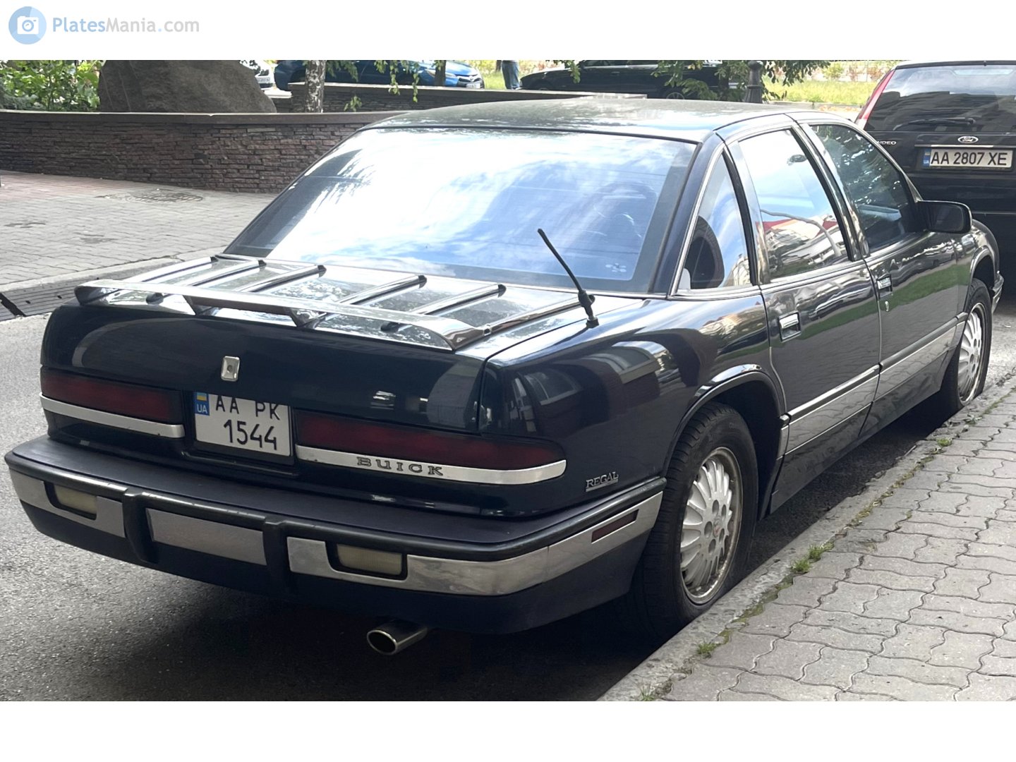 AA 1544 PK, Buick Regal 3rd gen Sedan (19; W-body), 1990–1992