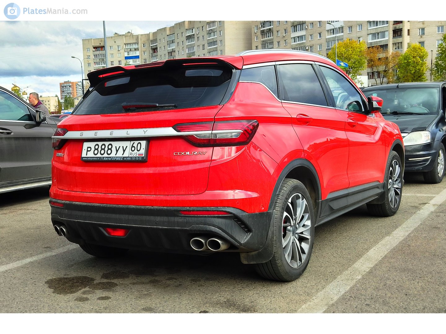 р 888 уу 60, Geely Coolray 1st gen (SX11), 2019–