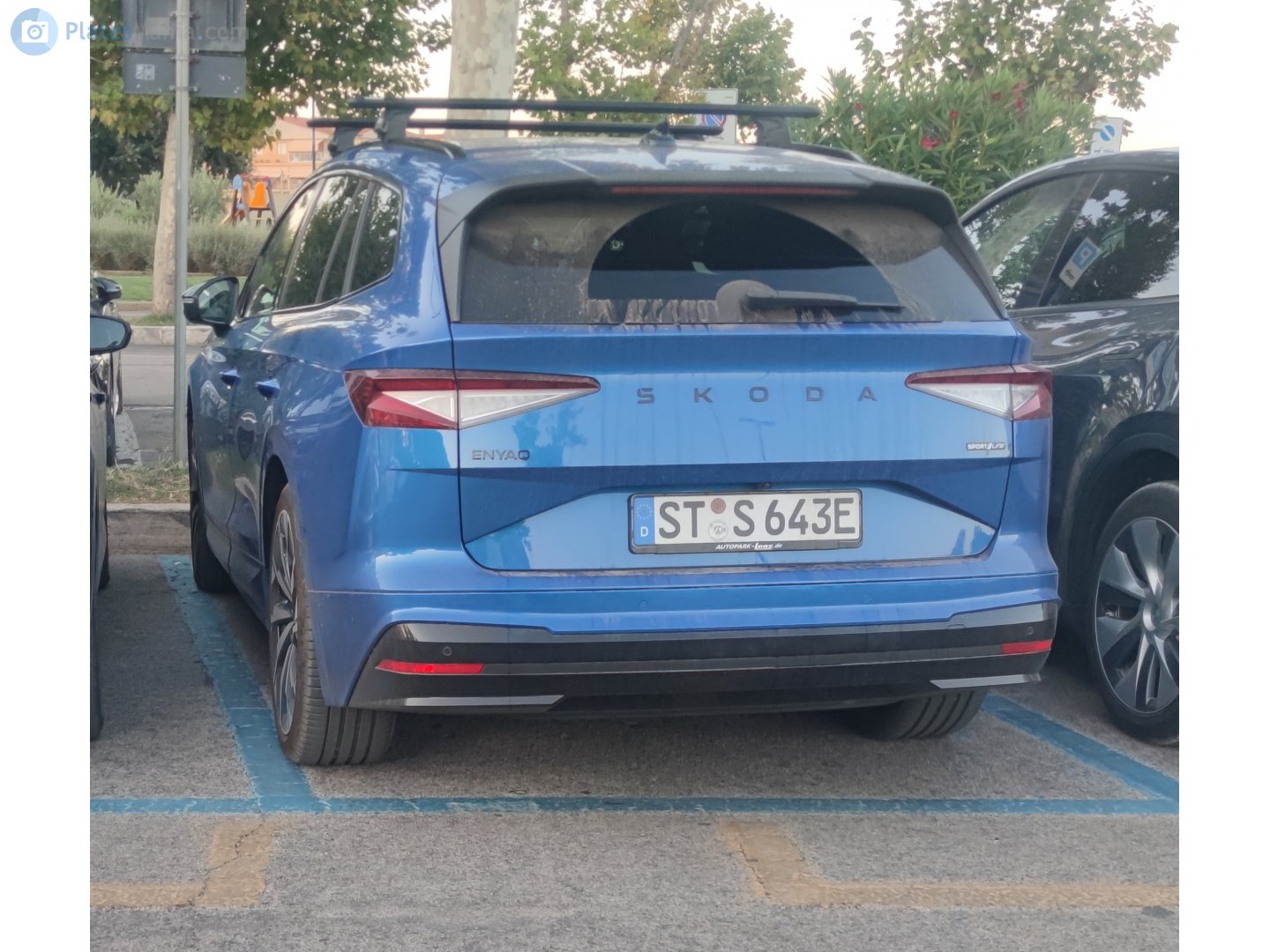 ST S 643 E, Skoda Enyaq 1st gen RS iV SUV (NY), 2022–