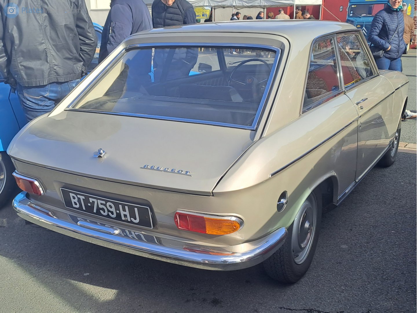BT-759-HJ, Peugeot 204 1st gen Coupé, 1966–1970