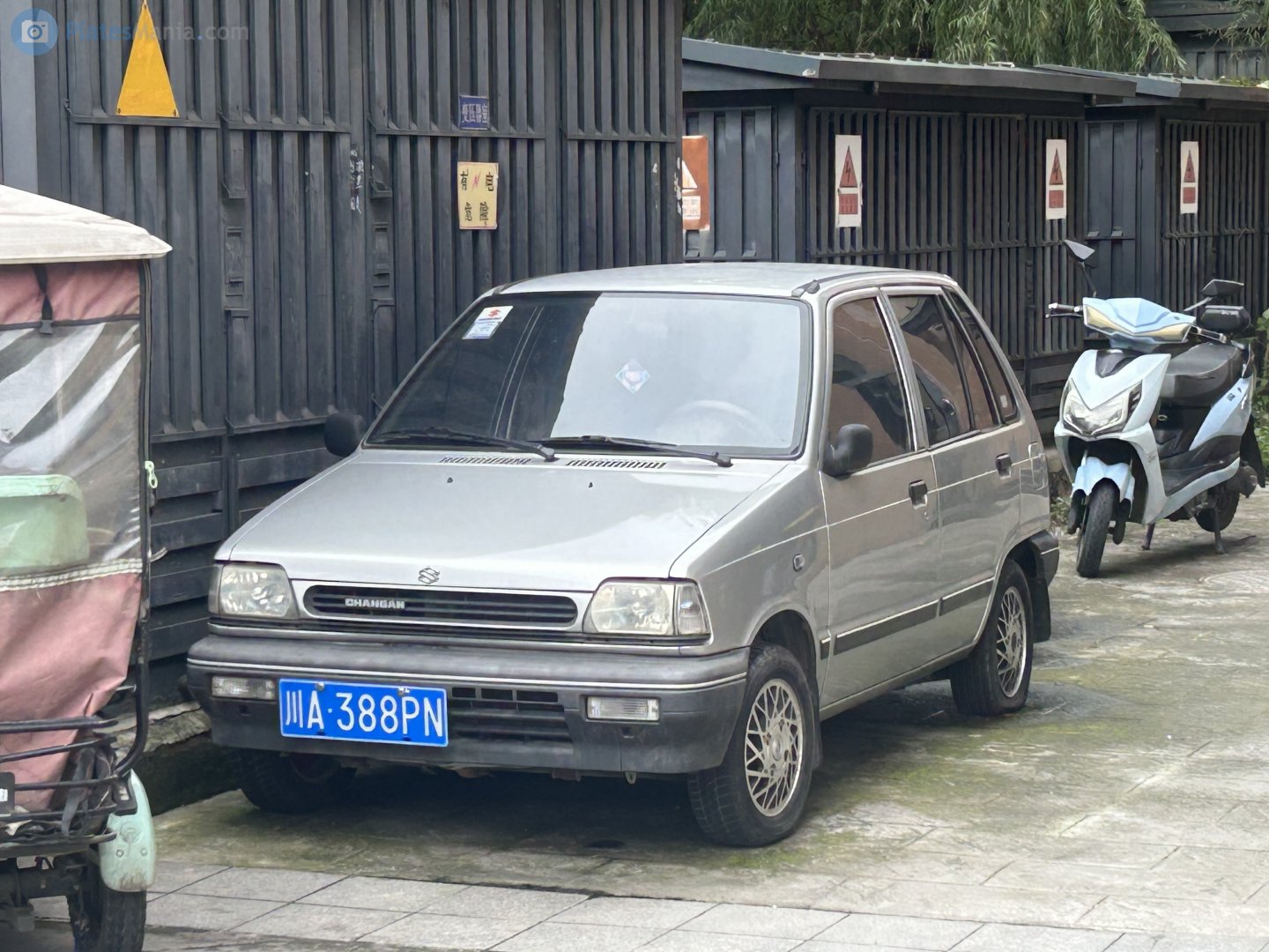 川A·388PN, Suzuki Alto 2nd gen 5-door Hatch (CA71), 1984–1988 (–1993 for EU-market)