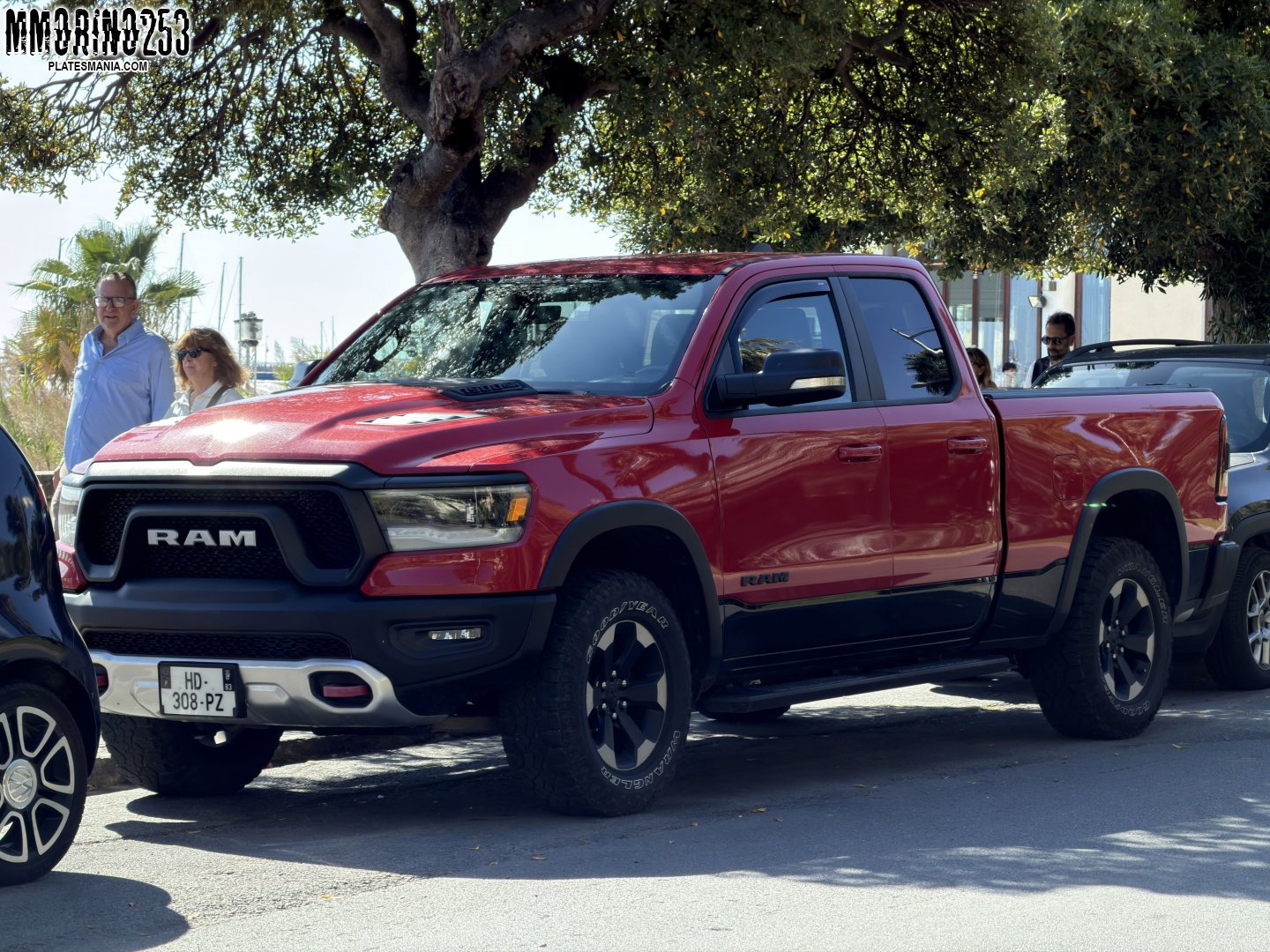 HD-308-PZ, Ram Pickup 5th gen 1500 (DT), 2018–2024