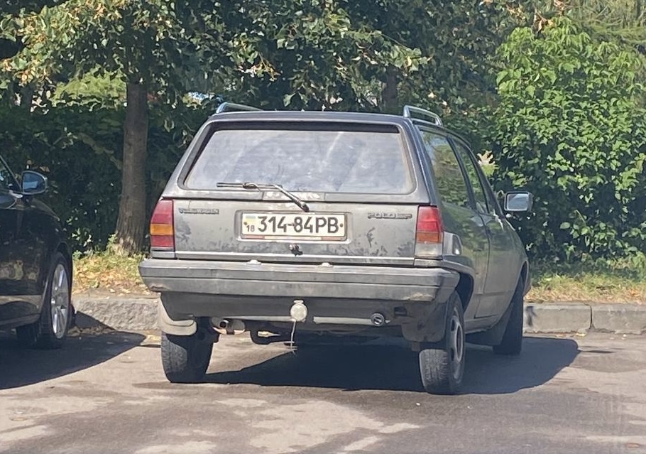 18 314-84 PB, Volkswagen Polo 2nd gen Van (86C), 1985–1990