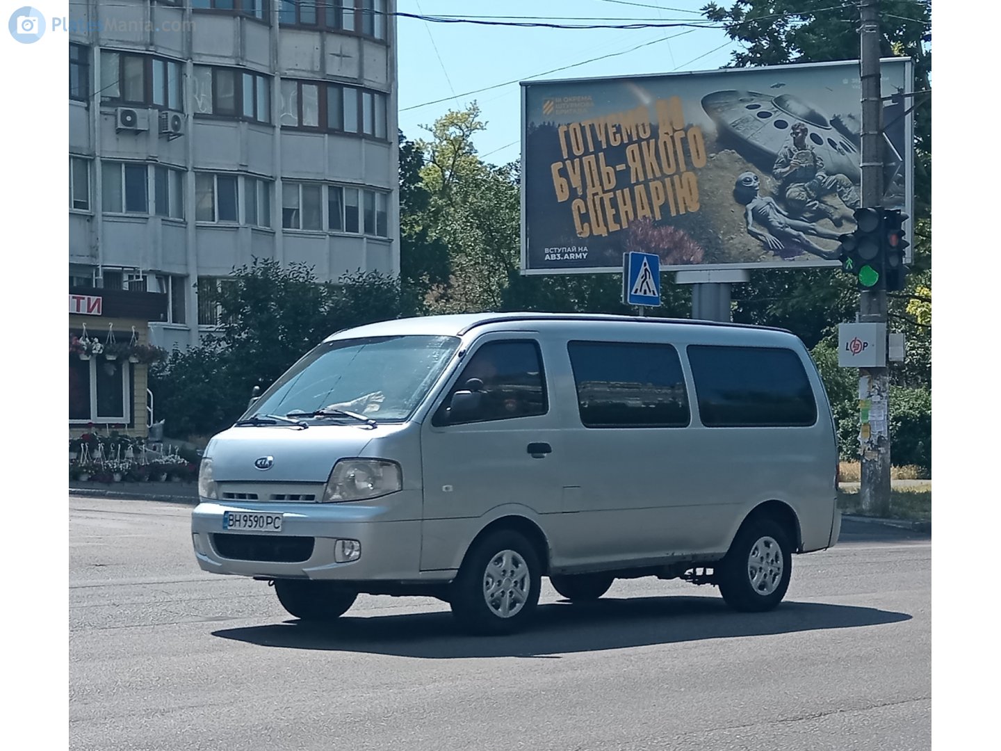 BH 9590 PC, Kia Pregio 1st gen, facelift, 2003–2006