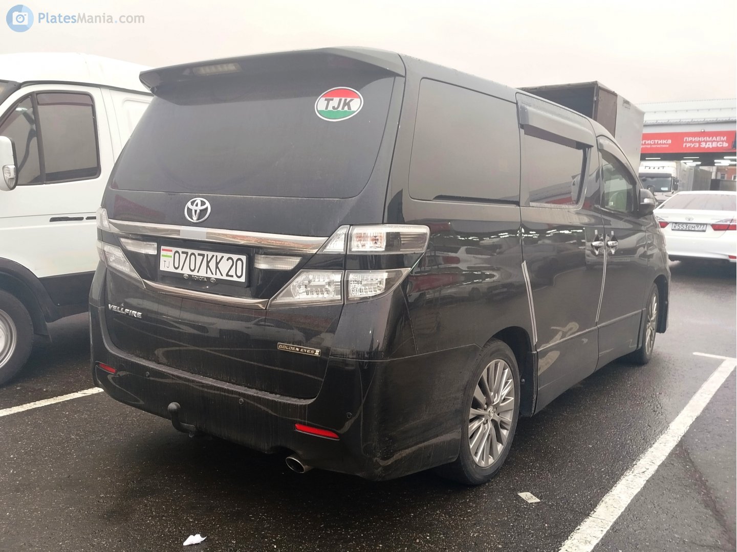 0707KK20, Toyota Vellfire 1st gen (AH20), 2008–2015