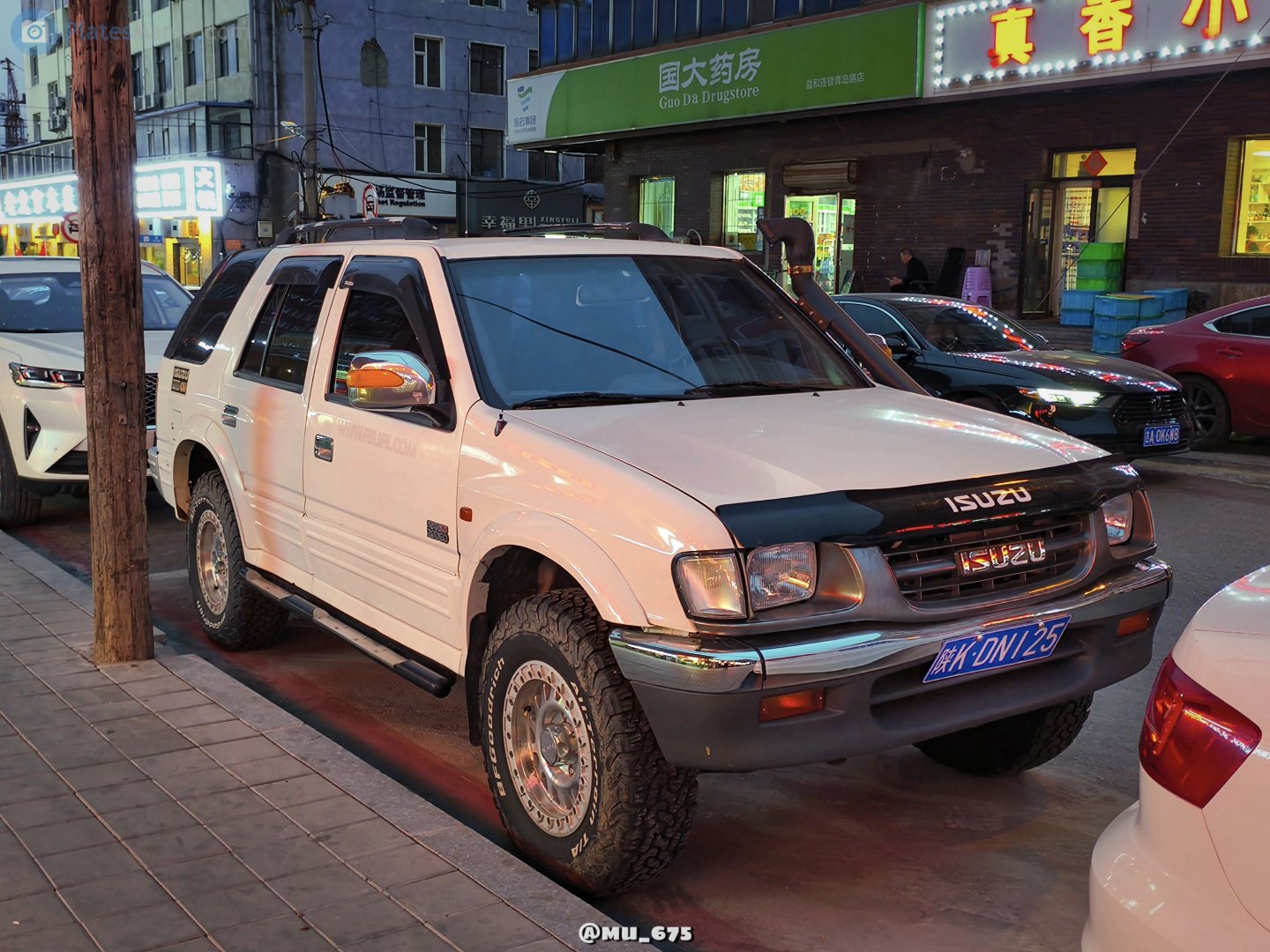 陕K·DN125, Isuzu Rodeo 1st gen SUV (UC; US-market), 1990–1998