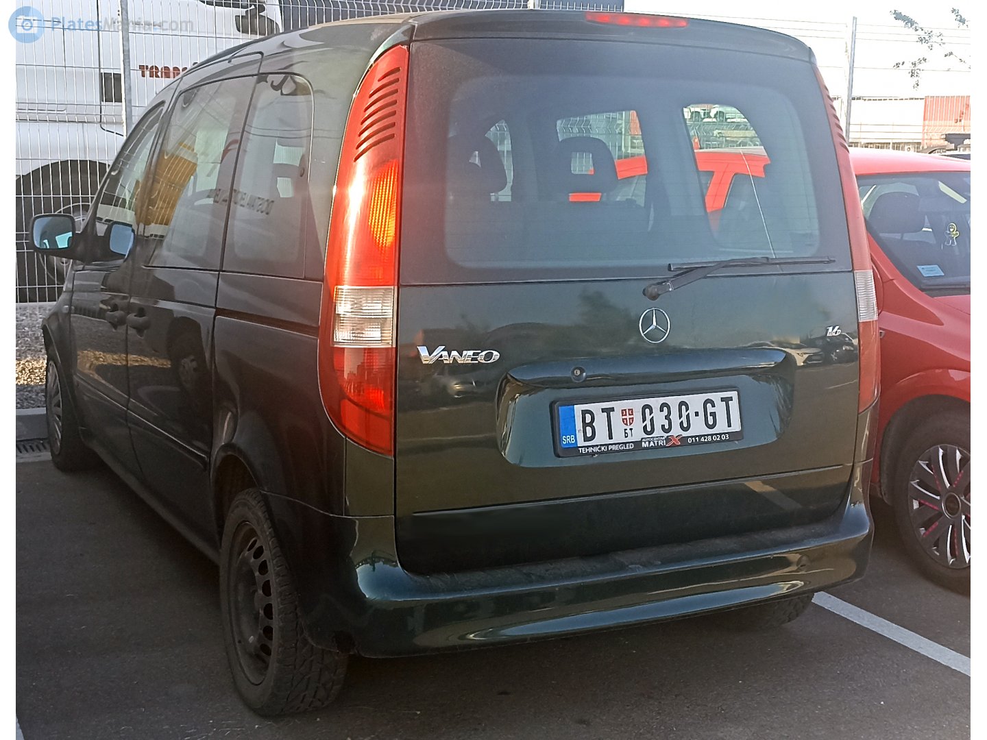 BT 030-GT, Mercedes-Benz Vaneo 1st gen (W414), 2002–2005