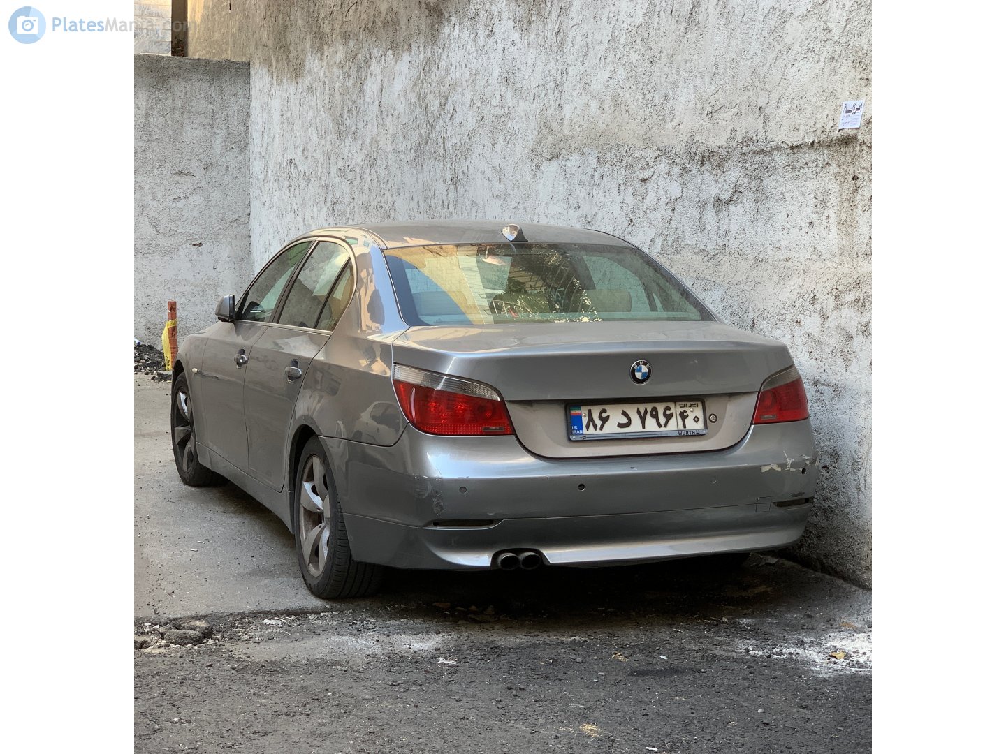 ۸۶د۷۹۶ ۴۰, BMW 5 Series 5th gen Sedan (E60), 2003–2010