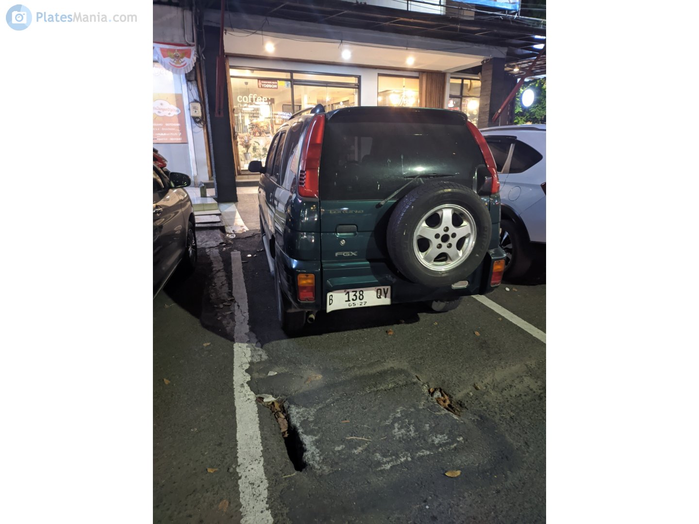 B 138 QY, Daihatsu Taruna 1st gen (F500/F520; ID-market), 1999–2006