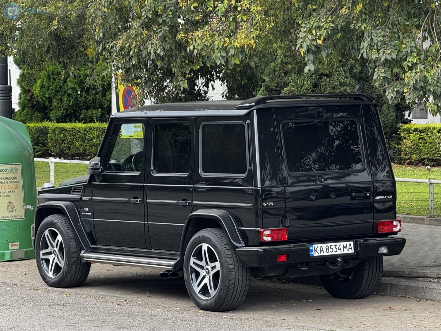 KA 8534 MA, Mercedes-Benz G-Klasse 1st gen 5-door SUV (W463), 1990–2018