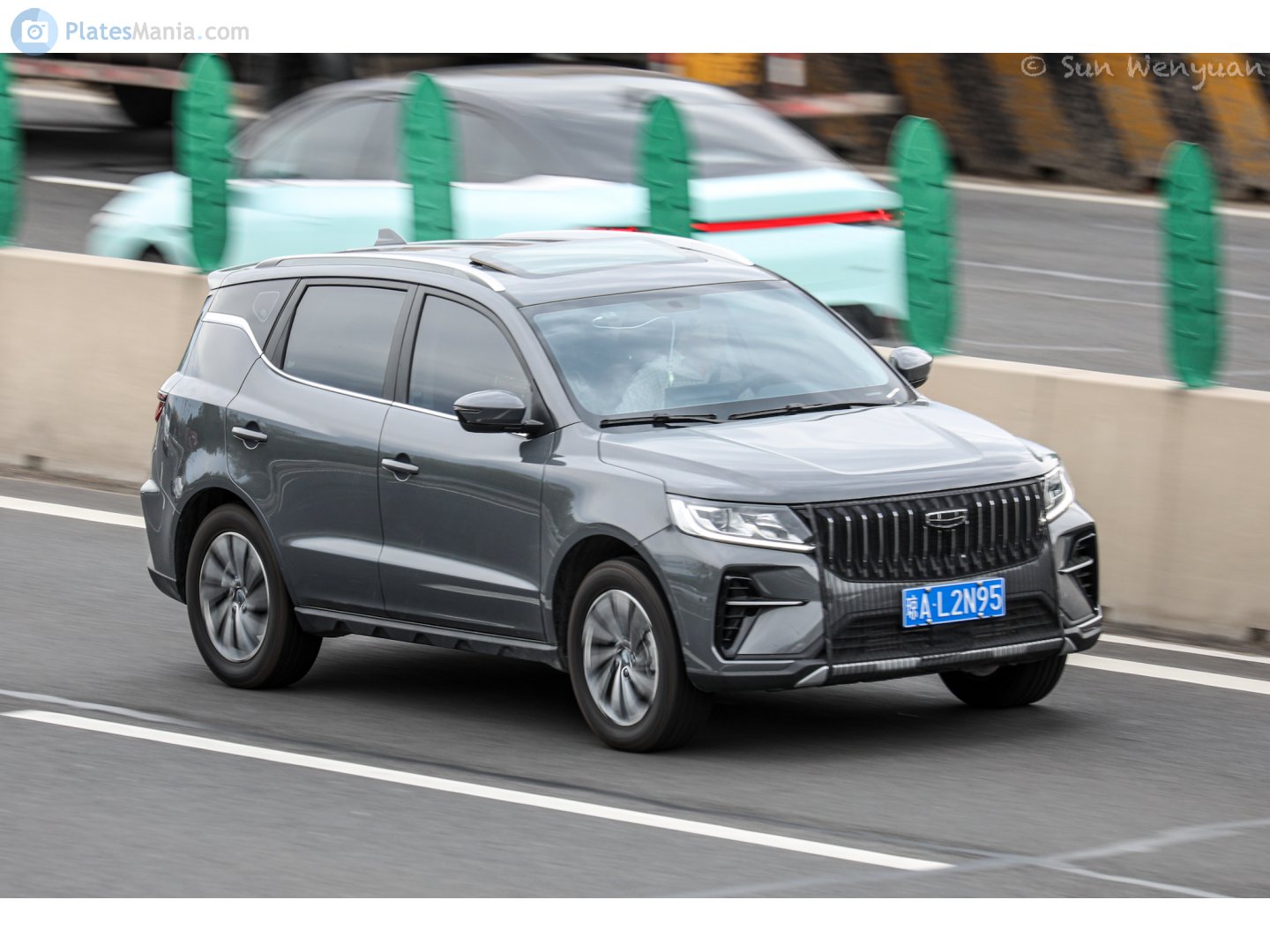 琼A·L2N95, Geely Vision (Yuanjing) X6 1st gen Pro (NL), 3rd facelift, 2021–2024