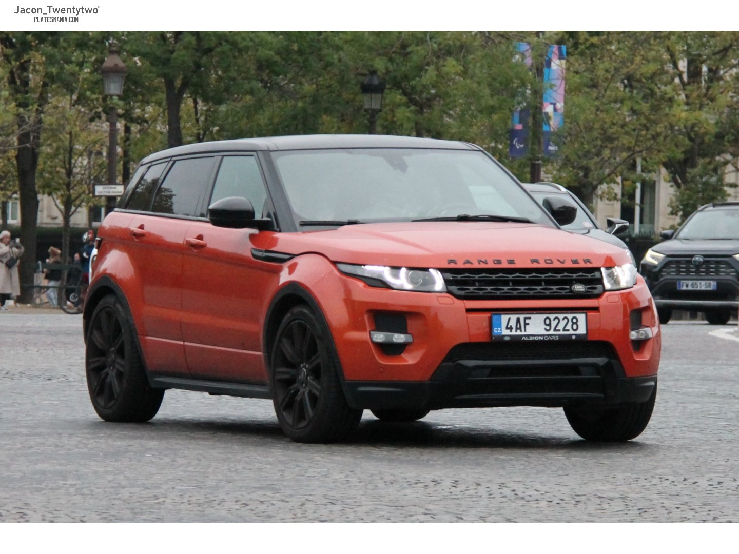 4AF 9228, Land Rover Range Rover Evoque 1st gen 5-door SUV (L538), 2011–2019