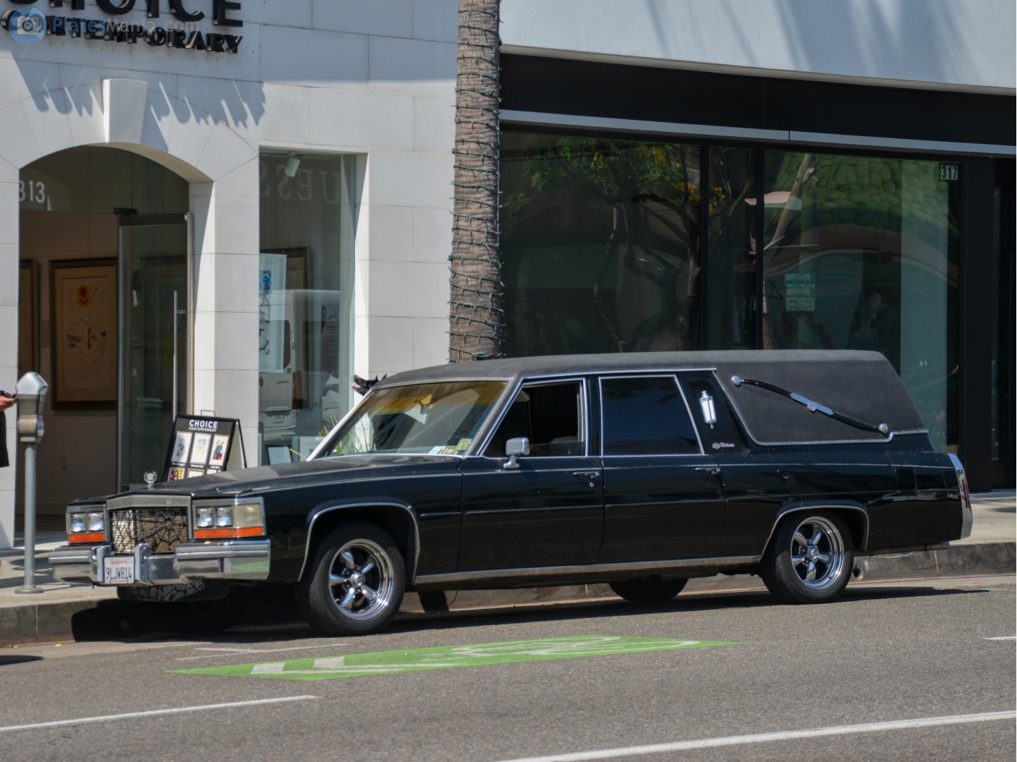 9LJW814, Cadillac Fleetwood 1st gen Hearse (C-body), 1984–1992
