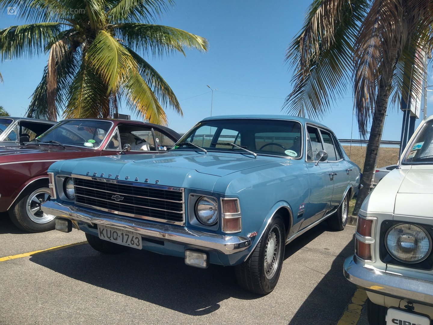 KUQ-1763, Chevrolet Opala 1st gen Sedan (676; LATAM-market), 1968–1980