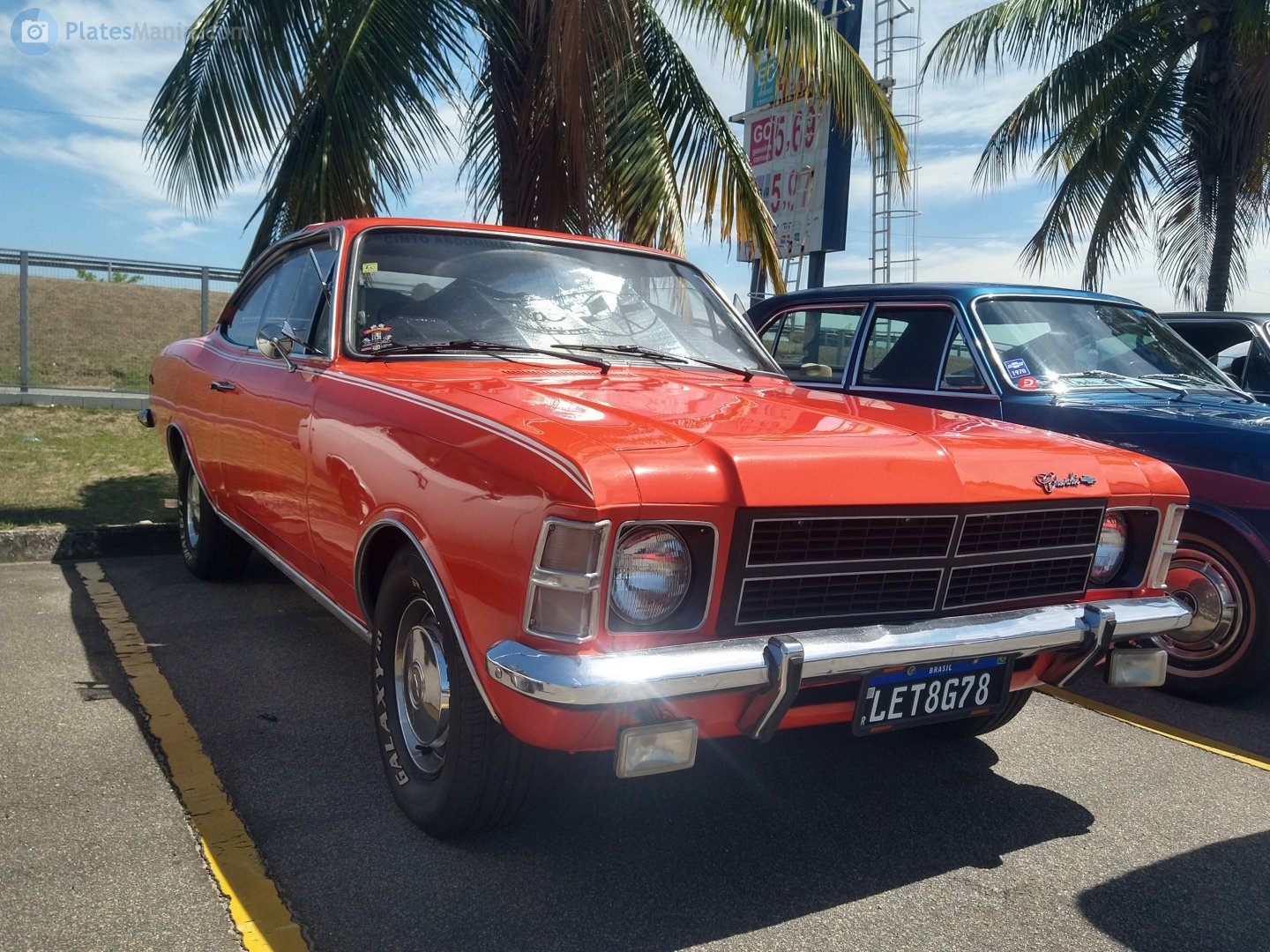LET8G78, Chevrolet Opala 1st gen Coupé (676; LATAM-market), 1968–1980