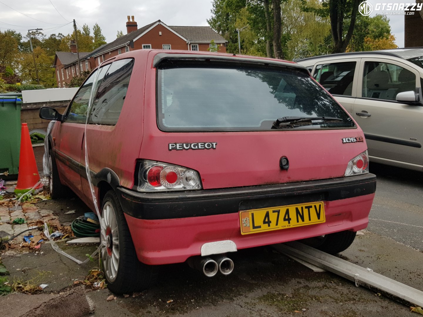 L474NTV, Peugeot 106 1st gen 3-door Hatch (1A), 1991–1996