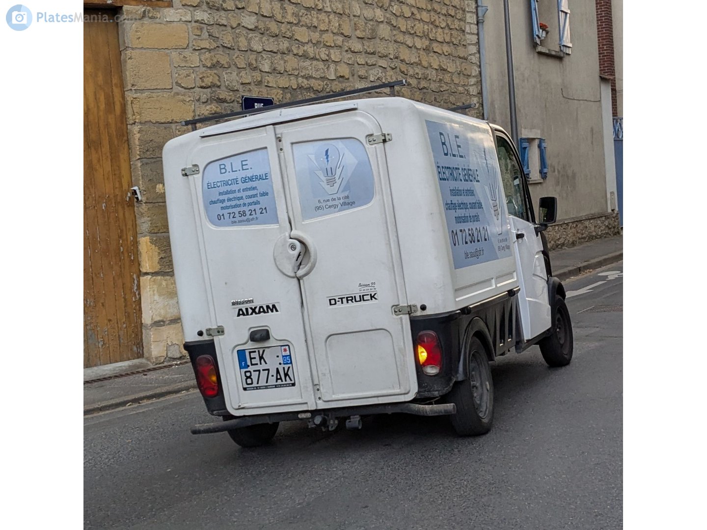 EK-877-AK, Aixam D-Truck 1st gen, 2014–