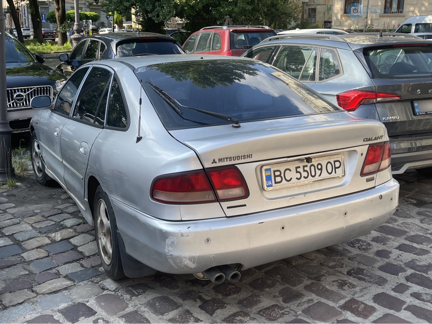 BC 5509 OP, Mitsubishi Galant 7th gen Liftback (E50/E60/E70/E80), 1993–1998