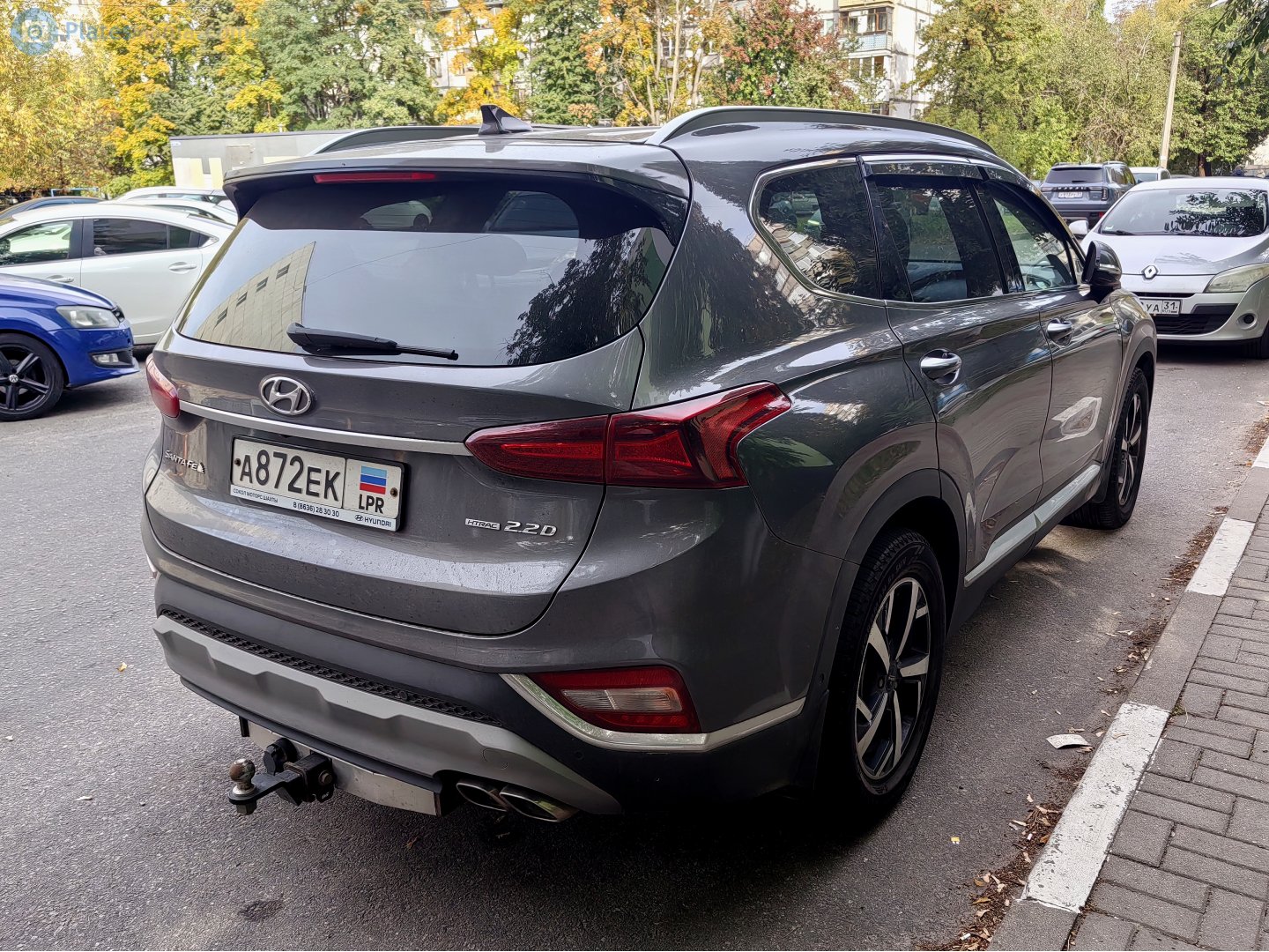 а 872 ек, Hyundai Santa Fe 4th gen (TM; Global-market), 2018–2020