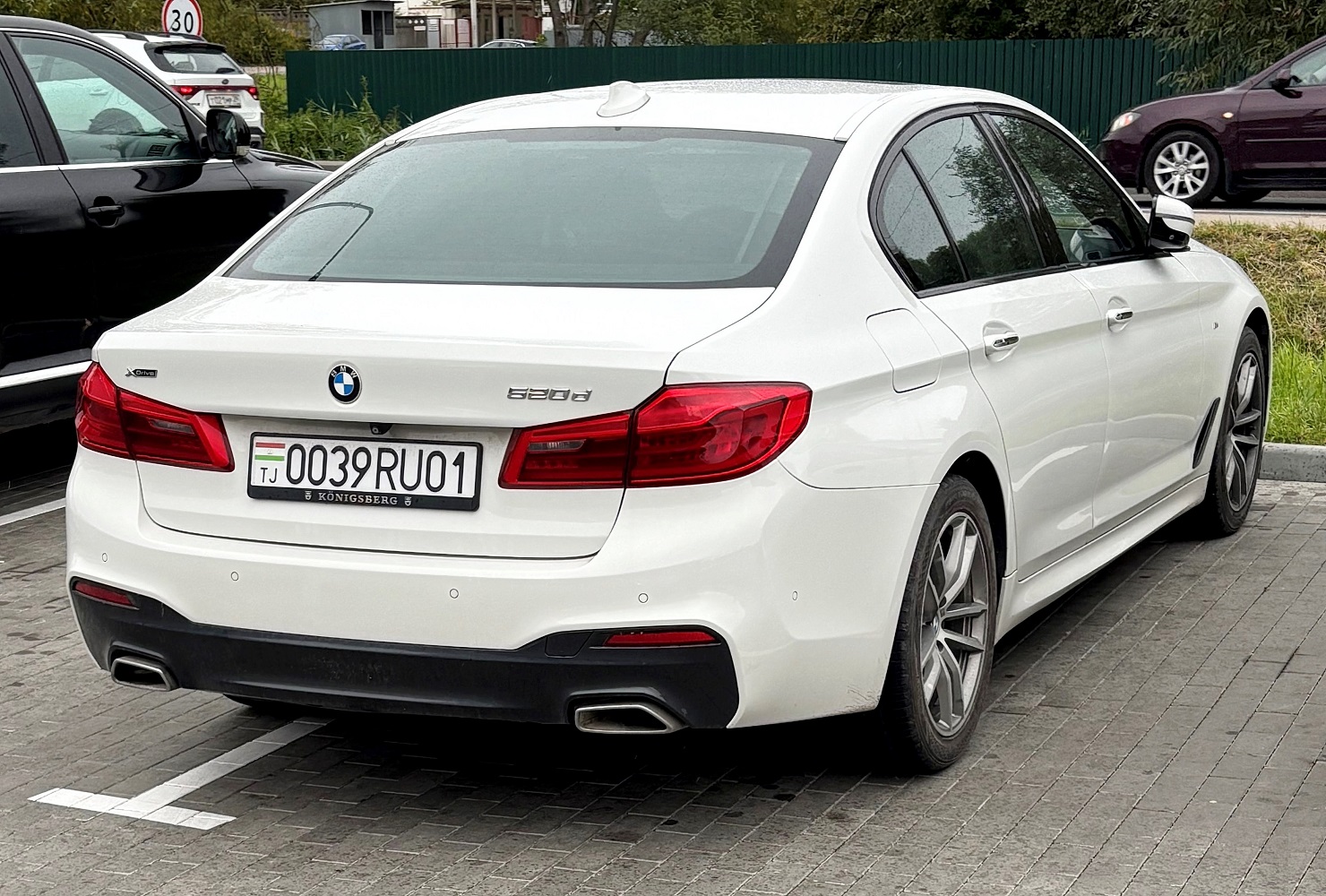 0039RU01, BMW 5 Series 7th gen Sedan (G30/G38), 2017–2020