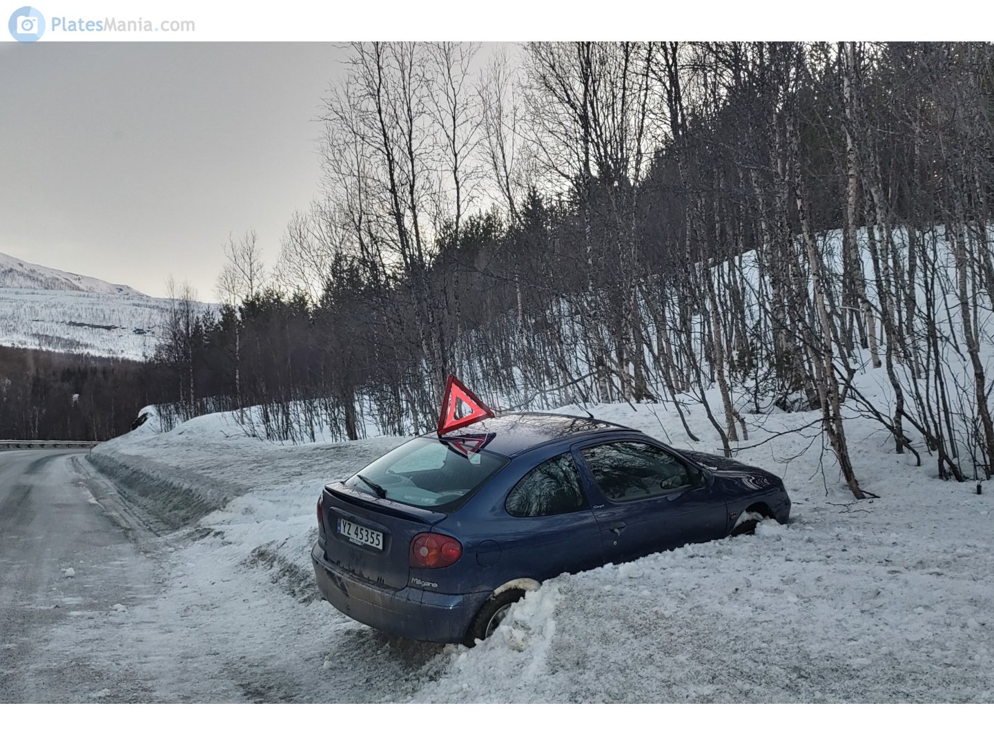 YZ 45355, Renault Mégane 1st gen Coupé (D64), facelift, 1999–2002