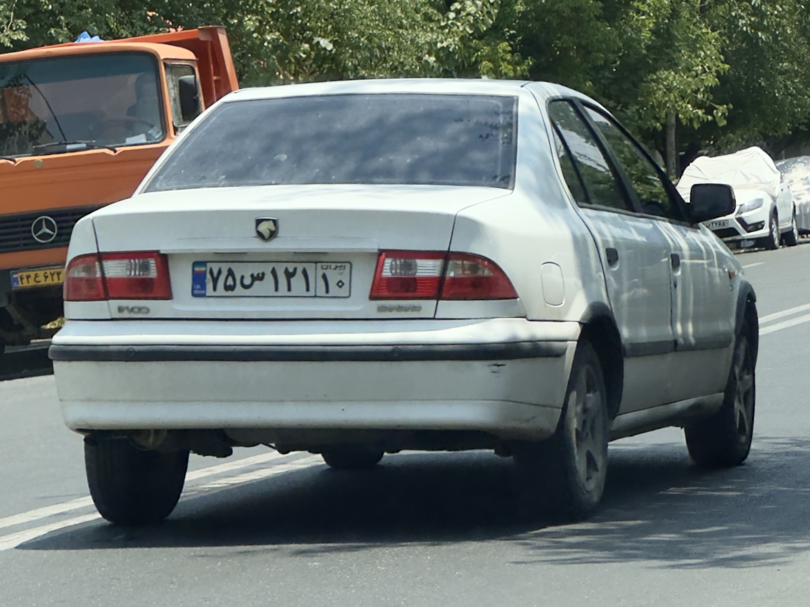 ۷۵س۱۲۱ ۱۰, Iran Khodro Samand 1st gen (X7), 2001–2022
