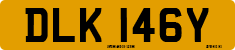 License plate of the United Kingdom, 1963 year system
