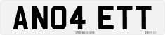 License plate of the United Kingdom, 2001 year system