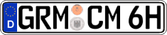 German license plate, Plates for oldtimers (type 