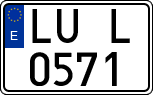 License plates of Spain, 1971 year series
