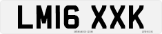 License plate of the United Kingdom, 2001 year system