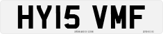 License plate of the United Kingdom, 2001 year system