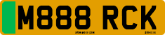 License plate of the United Kingdom, 1983 year system