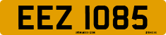 License plate of the United Kingdom, Northern Ireland (1966)