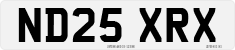 License plate of the United Kingdom, 2001 year system