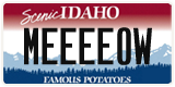 Idaho, Vanity Plates