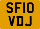 License plate of the United Kingdom, 2001 year system