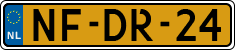License plate of the Netherlands, Cars