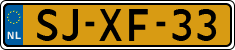 License plate of the Netherlands, Cars