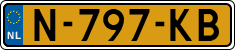 License plate of the Netherlands, Cars