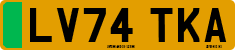License plate of the United Kingdom, 2001 year system