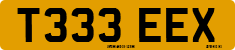 License plate of the United Kingdom, 1983 year system