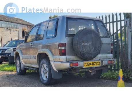 7394 WZ 02, Isuzu Trooper